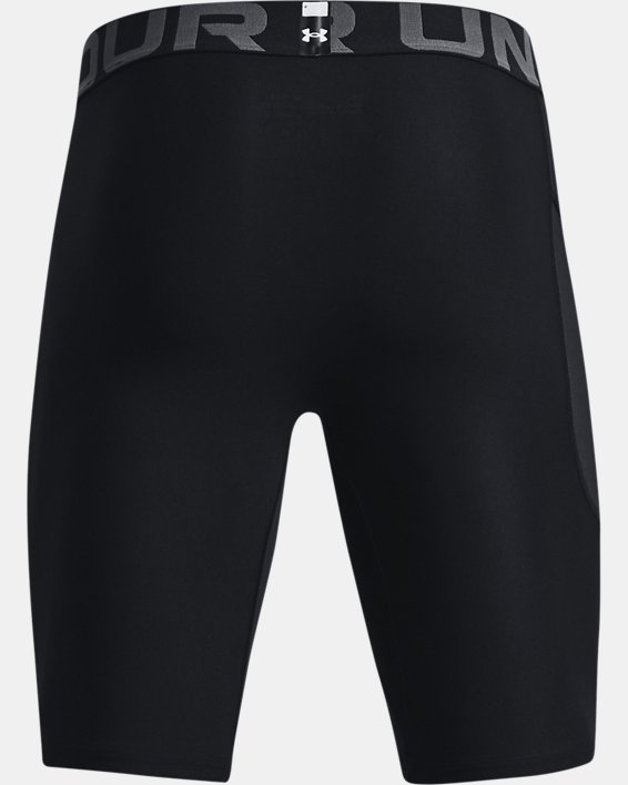 Men's HeatGear® Pocket Long Shorts, Black, pdpMainDesktop image number 6